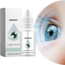 10ml Color Changing Eye Drops, Change Eye Color #Honey #Light Green #Sky Blue