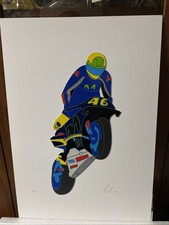 Marco Lodola,opera Grafica Novità  V. Rossi