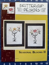 Brittercup designs Seasonal Blooms II Counted...