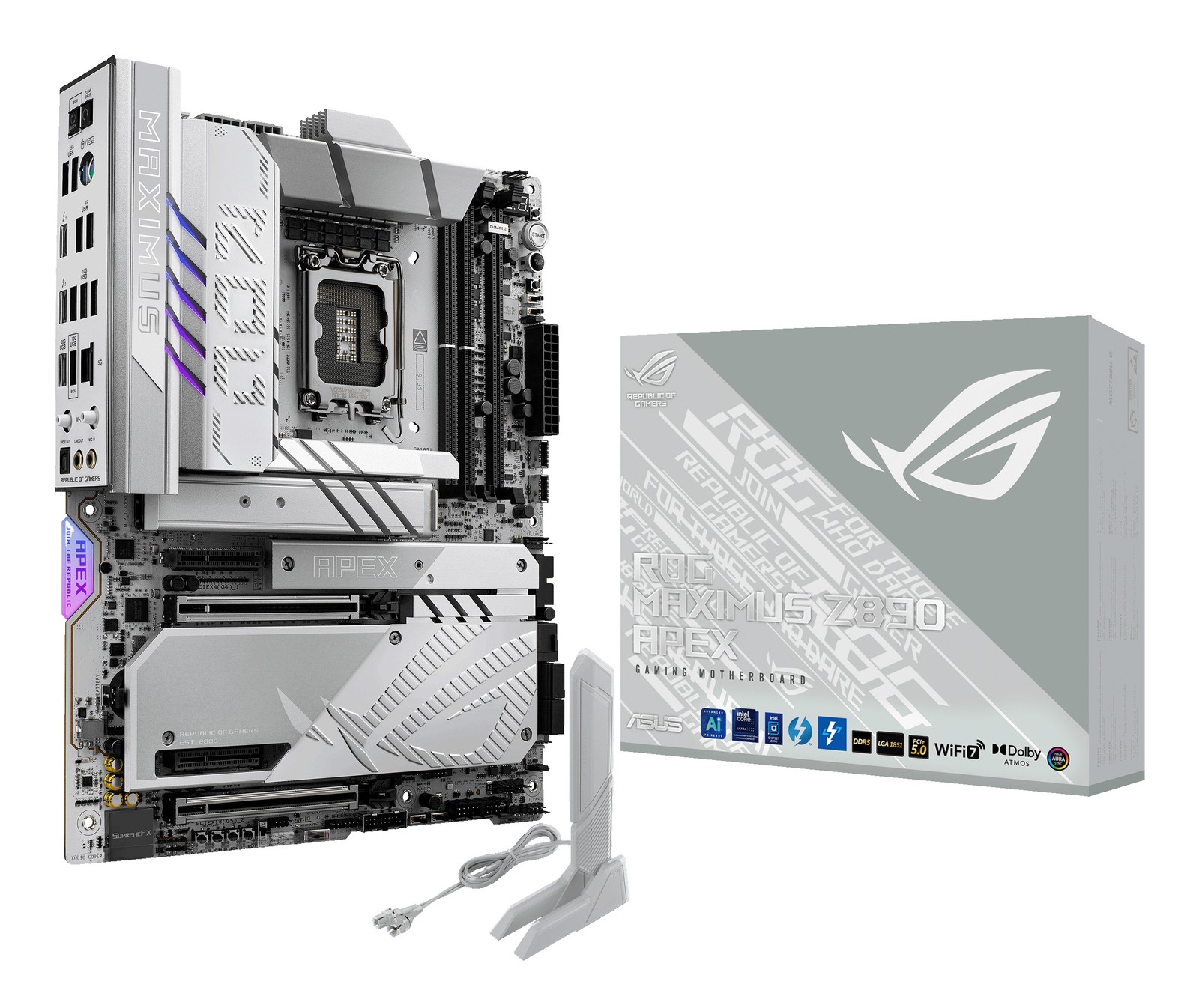 ASUS ROG MAXIMUS Z890 APEX Intel Z890 LGA 1851 ATX