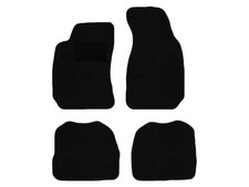 Fußmatten passend für Skoda Superb I Typ 3U4 (Baujahr 2001 - 2008), Deluxe schwa