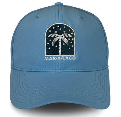 NWT Vintage MAR-A-LAGO CLUB Limited Edition Members Only Hat Blue Palm Beach