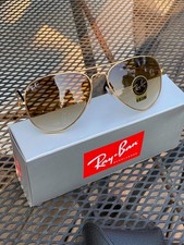 New Ray-Ban Aviator Pilot RB3025 62MM Sunglasses