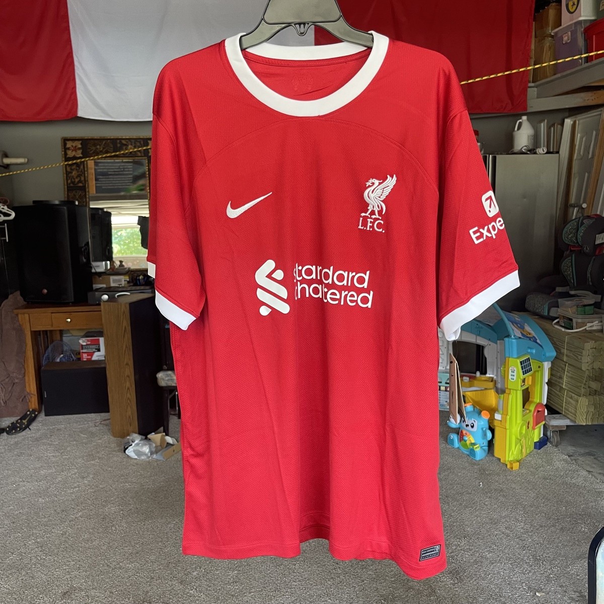 Liverpool FC 2023/2024 Nike Authentic NWT Home Soccer Jersey Size