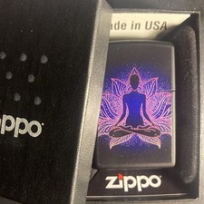⏰Zippo Feuerzeuge🌗TOMORROWS RARITÄT Unikat 2021 BLACK LITE SERIE NEU IN OVP SPIRITUAL 