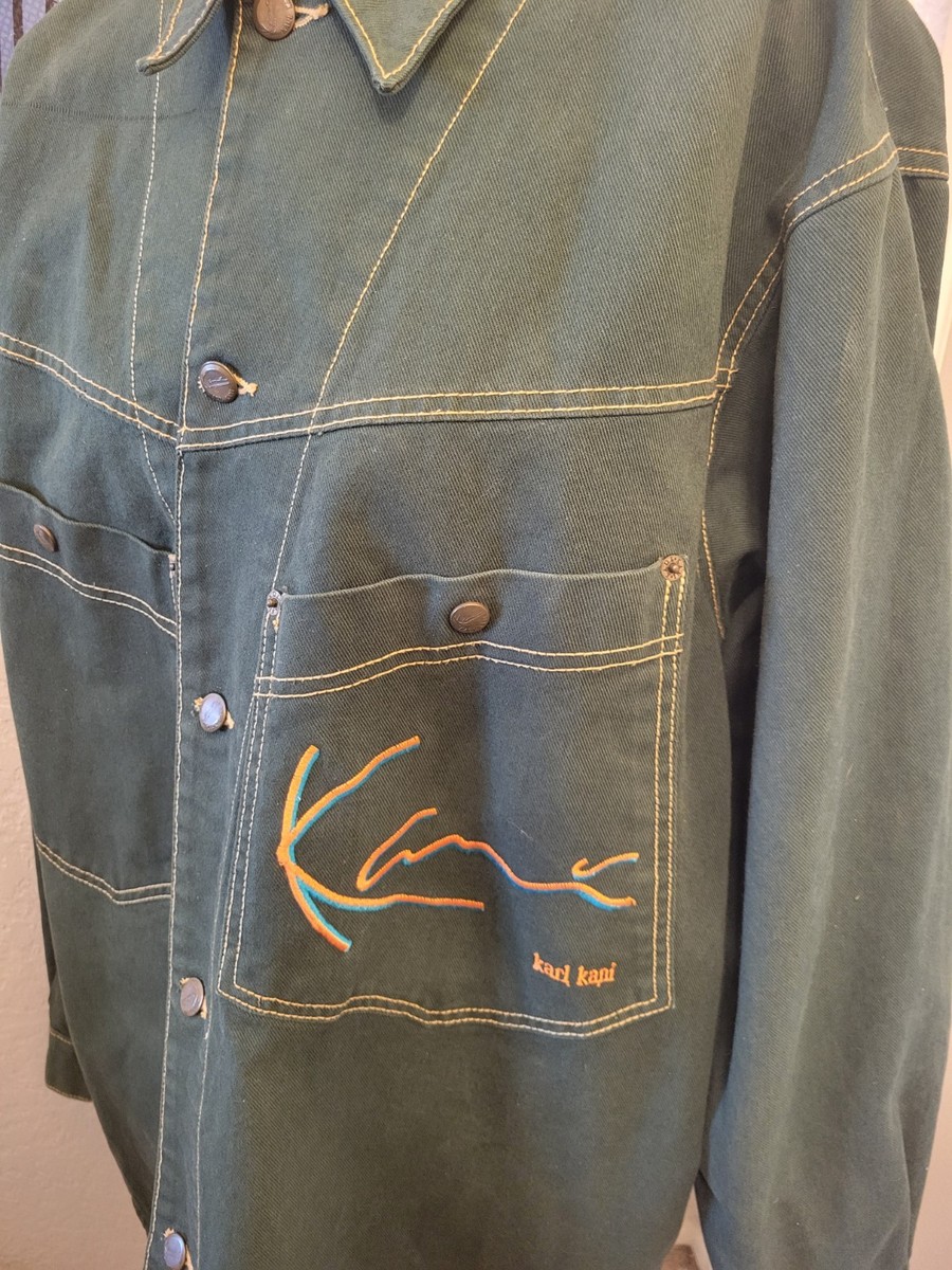 Vintage Karl Kani Jeans Jacket Tupac Shakur 90s Hip Hop Grail