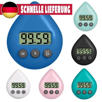 Digital Timer Waterproof Shower Timer Kitchen Timer Bathroom Timer Shower Clock