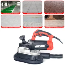 110V 3 Heads Dustless Grinder Triangle Floor Grinding Edge Concrete Grinder