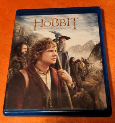 The Hobbit An Unexpected Journey Blu-ray Ian McKellen Martin Freeman  Serkis