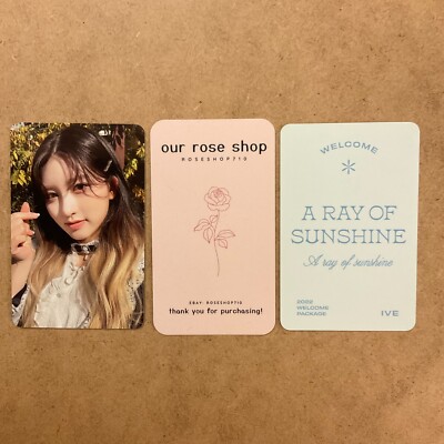 アイドル IVE WELCOME PACKAGE A RAY OF SUNSHINE IVE 2022 Welcome Package A Ray of Sunshine Official