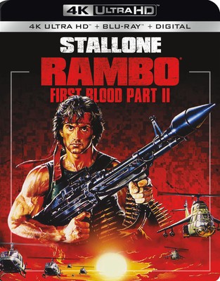RAMBO - FIRST BLOOD PT. 2 NEW DVD