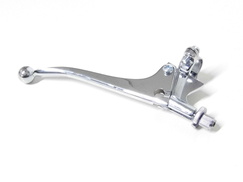 Triumph Tiger Cub Universal 7/8" Handlebars Clamp On Brake Lever c/w Adjuster - Picture 2 of 5