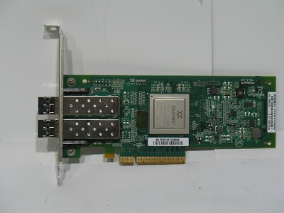 Fibre Channel FC Adapter HBA 8Gb QLogic HP AJ764-63002 Dual-Port inkl 2x SFP+