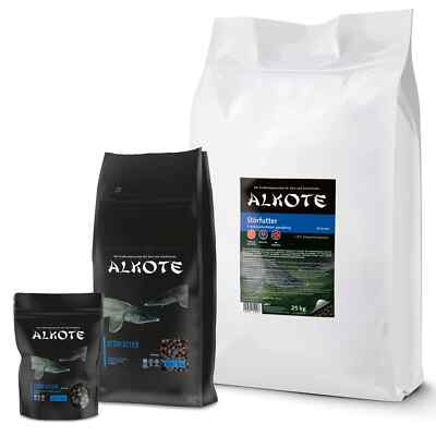 ALKOTE Störfutter 6 mm - sinkendes Hauptfutter für Zierstöre Störe von AL-KO-TE