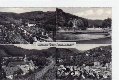 39053649 - Sayn am Rhein bei Bendorf mit 4 Abbildungen ungelaufen Gute