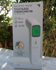 SHARPER IMAGE Digital Touchless Smart Forehead Thermometer 1013507 