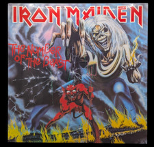 SEALED, Iron Maiden The Number Of The Beast ST-12202, 1st pressing, US, 1982