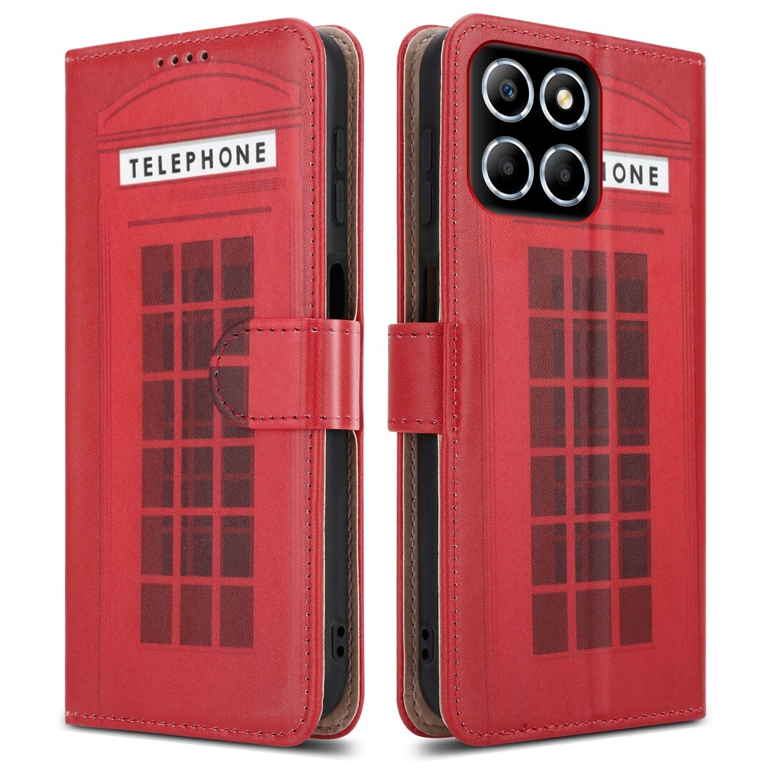 PEIYE Cover Portafoglio In Pelle Con Rilievo Per Xiaomi Redmi Note 13 Pro 4G – Custodia A Libretto Con Slot E Stand, Verde - 3