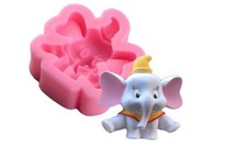 Moule en Silicone Éléphant X Résine Plâtre Marbre Savon Éléphant