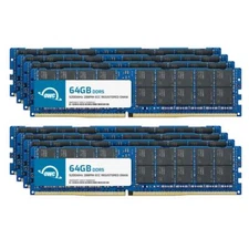 OWC 512GB (8x64GB) DDR5 5200MHz 2Rx4 ECC Registered RDIMM 288pin Memory RAM
