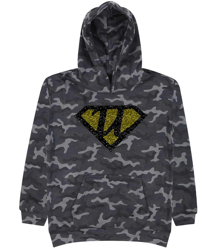 Kids hot sale camo hoodie
