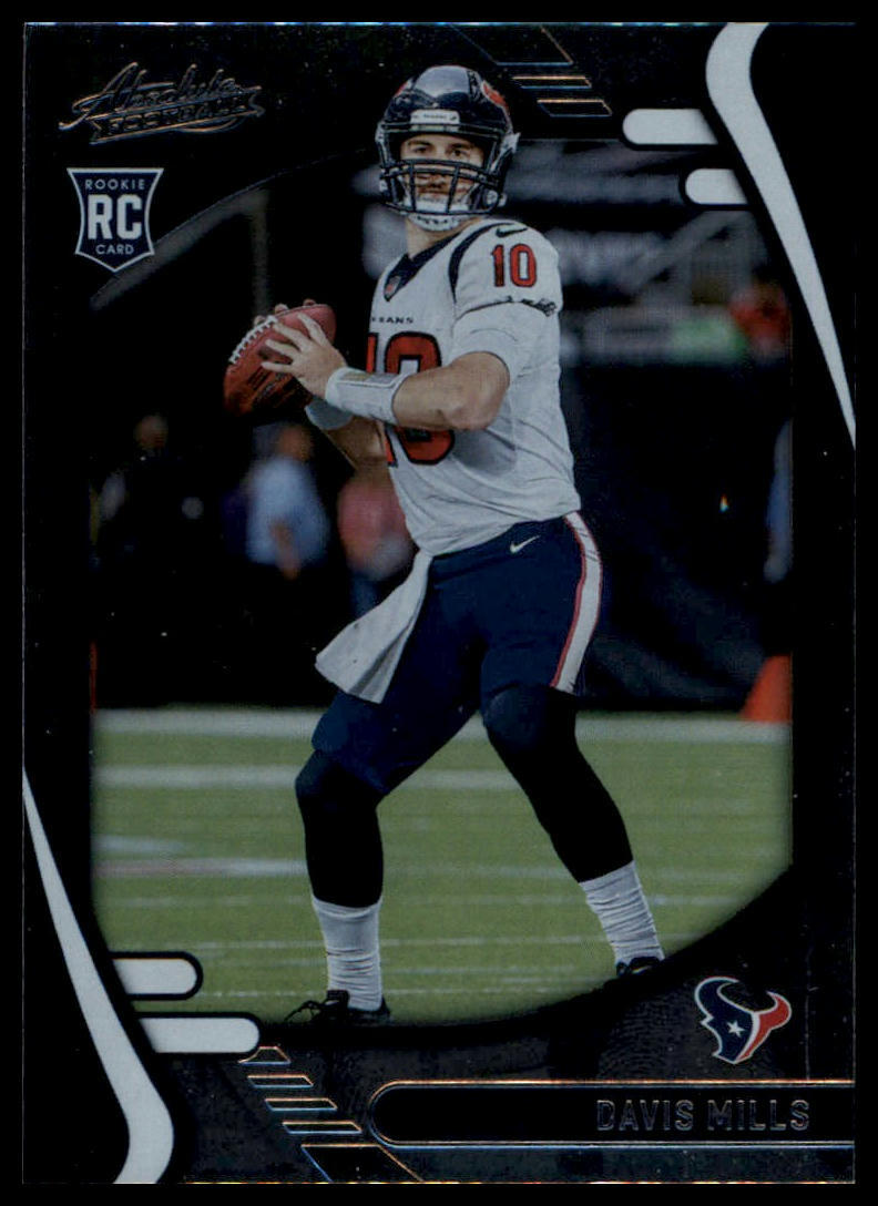 Davis Mills 2021 Panini Absolute #123 RC Houston Texans