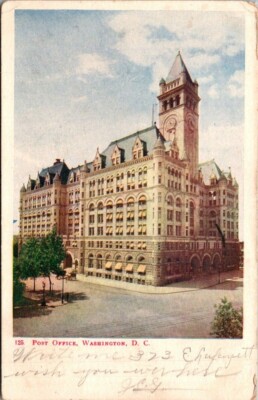 Postcard 125 Post Office Washington D C 1907