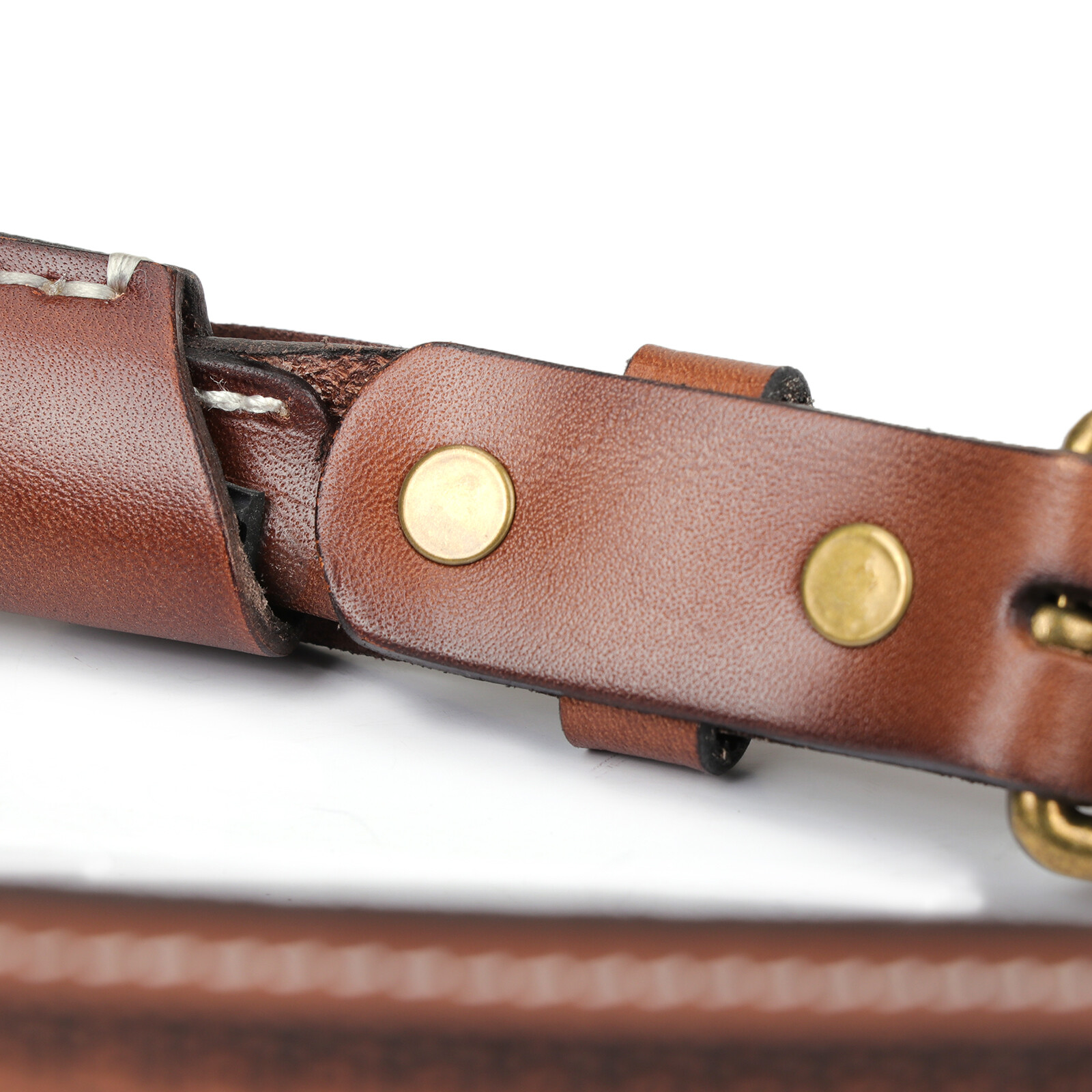 TOURBON Leather NO-Drill Gun Sling Hunting Rifle Shotgun Strap US-Special Offer