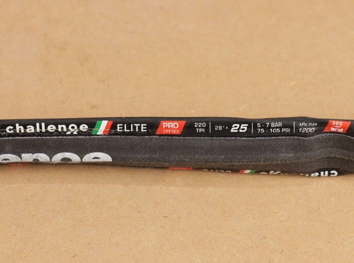 Challenge Elite Pro Tubular Bicycle Tire 700x23, 700x25, 700x28