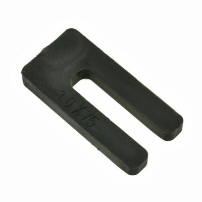 Qty 5000 Window Packer 10mm x 75mm x 36mm Black Plastic Horseshoe ...