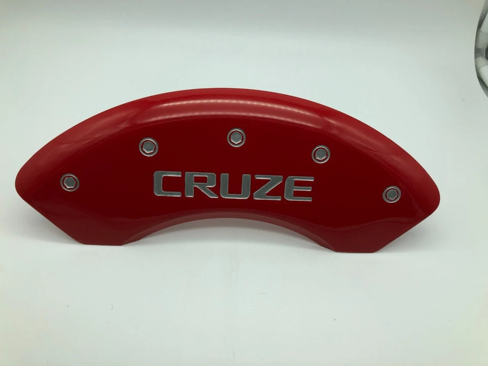 CUBIERTAS DE PINZA MGP CHEVROLET CRUZE 2011-2013 ROJO NUEVO EXCESO DE EXISTENCIAS Foto 3 de 4