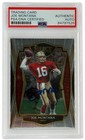 San Francisco 49ers Joe Montana Autographed 2020 Select Card #118 PSA/DNA