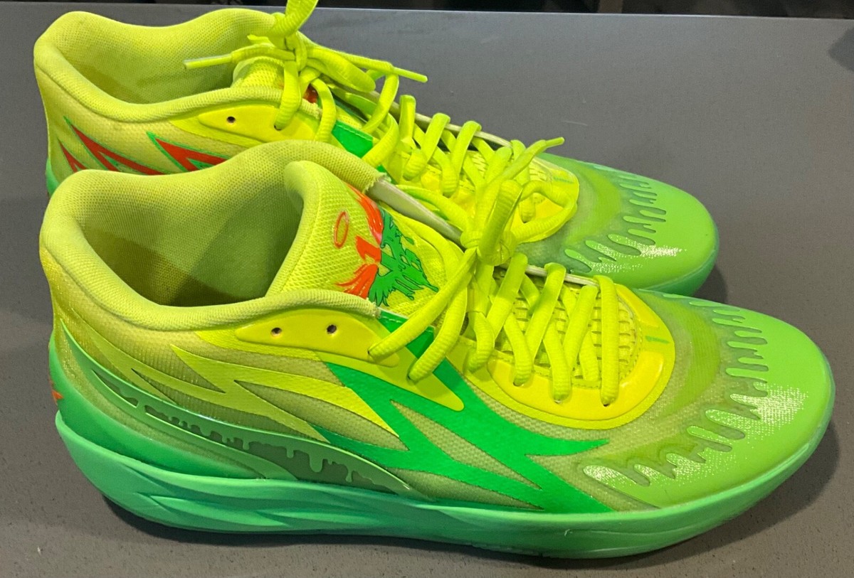 Puma LaMelo Ball MB.02 Slime Nickelodeon Mens Size 15 | eBay