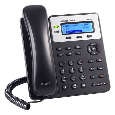 Grandstream GXP1620 IP Phone - Corded - Wall Mountable - Black