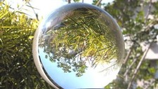 Optically Clear Crystal Ball 80 mm