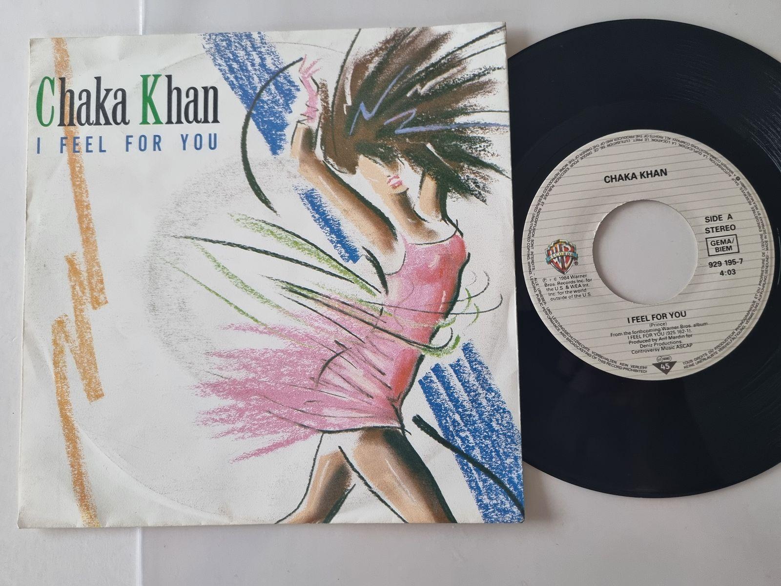 7"" Single Chaka Khan - I feel for you Vinyl Germany