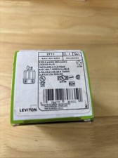 Leviton 2711 Grounding Locking Plug End 30A-125/250V 3-Pole 4-Wire L14-30P