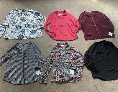 BRAND NEW Liz Claiborne Size PXL Tops, Blouses Various Colors & Styles NWT