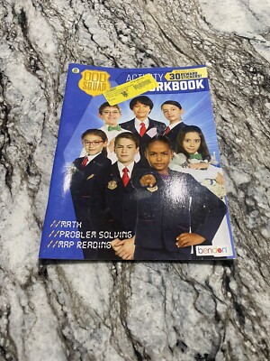 PBS Kids Odd Squad Workbook Math Problem Solving Map Skills Stickers Ages 5-8 