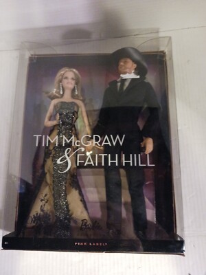 Barbie Ken Tim McGraw Faith Hill DOLL Pink Label Mattel T7904 country music NRFB