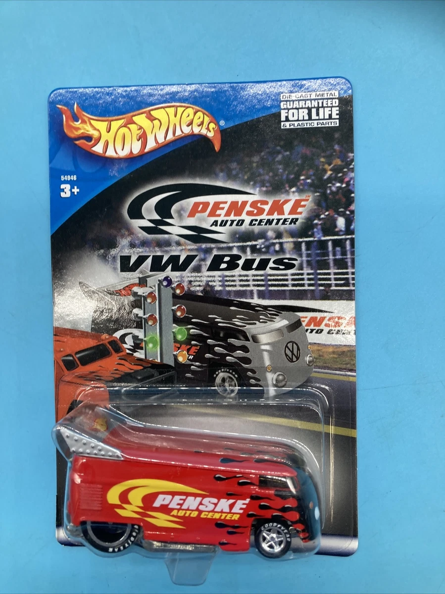 Hot Wheels Penske VW Bus New In Package | eBay