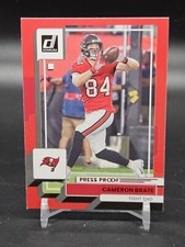 2022 Donruss PRESS PROOF Red Foil - Cameron Brate - 254 - Buccaneers