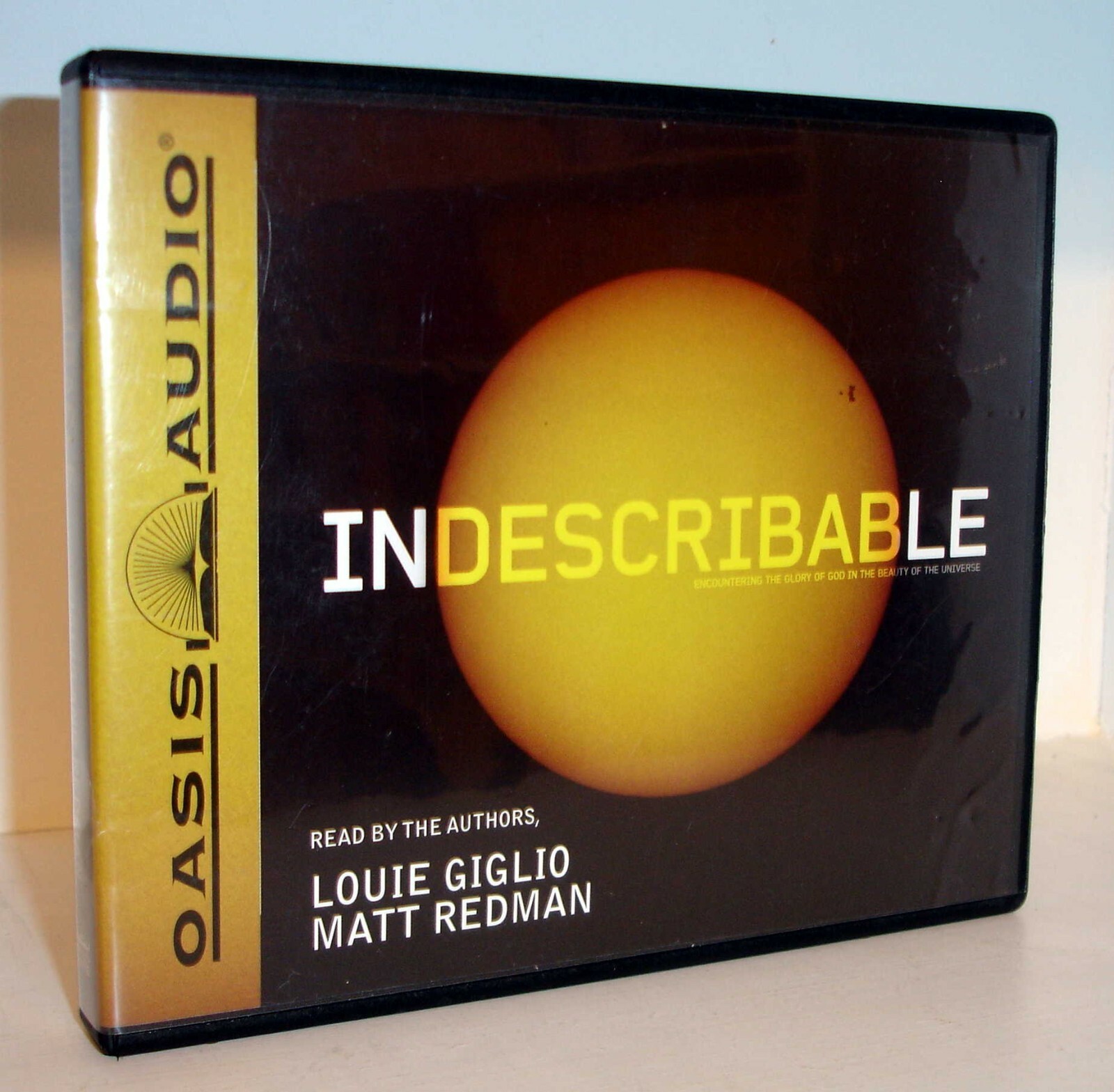 LOUIE GIGLIO - INDESCRIBABLE Encountering the Glory of God - CD Audio Book