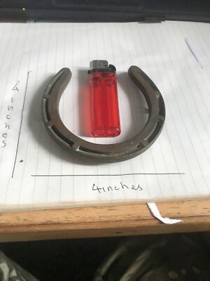 Ein schönes Vintage Kupfer Good Luck Hufeisen