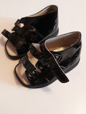 neue festliche  Lackbaby/Mädchen schuhe von Salamander 18 M schwarz RARITÄT  