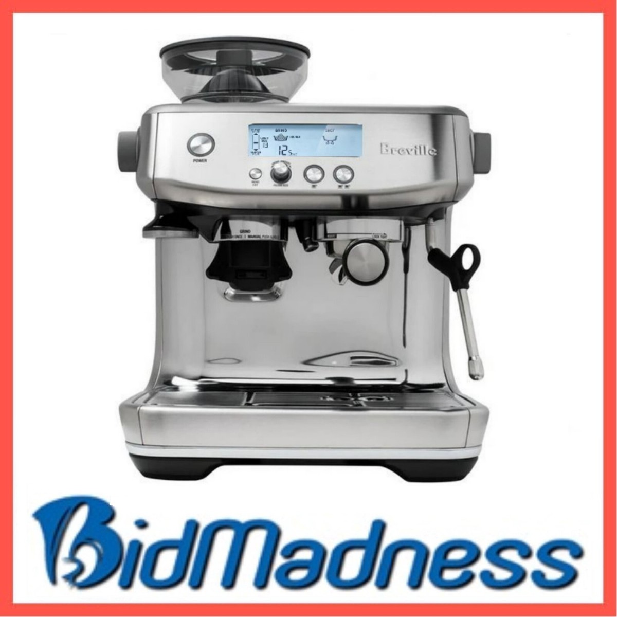 BREVILLE BES878BSS the BARISTA PRO™ ESPRESSO COFFEE MACHINE