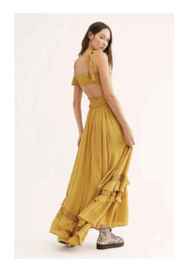 green emerald velvet dress Free People Bluebell Maxi Dress – Josie's Boutique