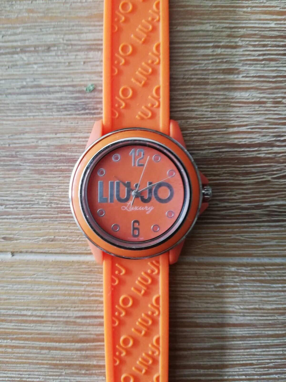LIU-Jo Luxury Damenarmbanduhr Armbanduhr Uhr Watch in orange
