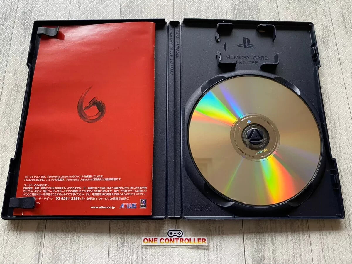 SONY PS2 Persona 3 4 & Fes Append & Shin Megami Tensei Ⅲ