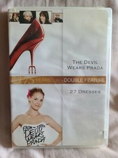 SHELF1H DVD ~ Double feature- the devil wears prada- 27 dresses
